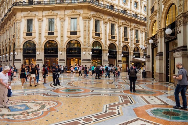 Galleria Vittorio Emanuele shops