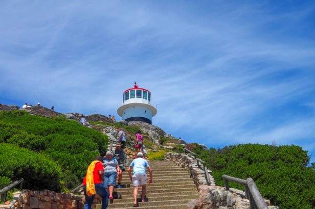 the lighthouse at Cape Point National Park in South Africa
