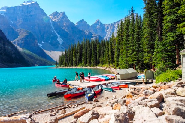 Morain Lake, Banff National Park, British Columbia, Canada