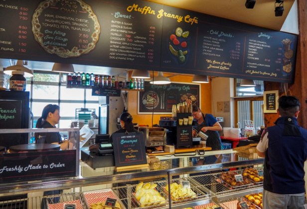 Muffin Granny Crepe and Bakery Cafe, Granville Island Public Market