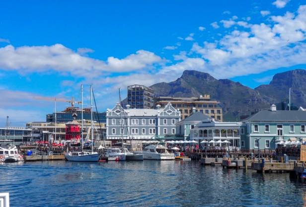 a view at V+A Waterfront in Cape Town