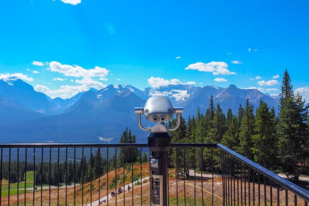 view from Mount Whitehorn in Jasper National Park