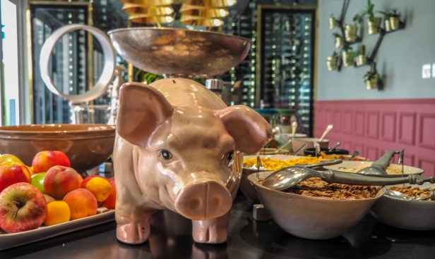 Majeka House Stellenbosch breakfast buffet