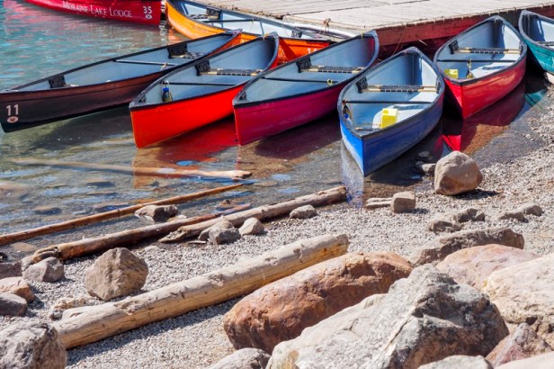 Moraine Lake in Banff National Park