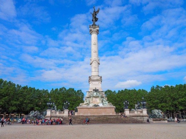 Bordeaux, Monument aux Girondins