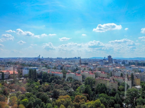 View from Ferries Wheel, Vienna