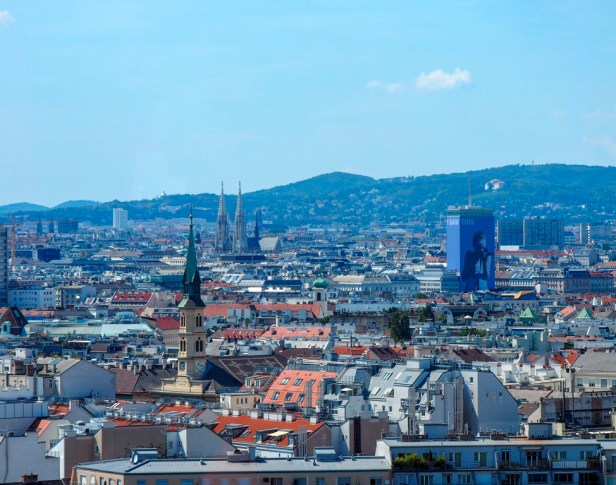 View from Ferries Wheel, Vienna