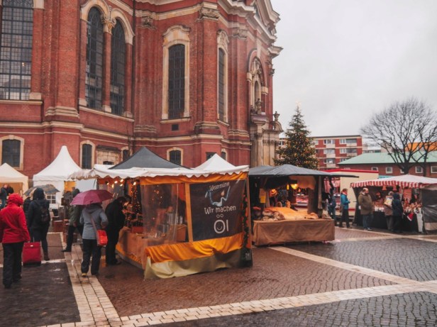 Hamburg Weihnachtsmarkt am Michel