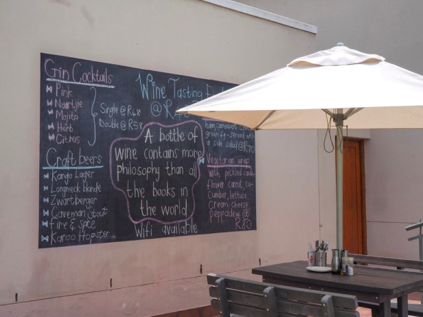 Karusa, Klein Karoo wine route