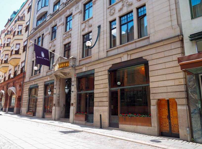 Where to stay in Stockholm: Bank Hotel Stockholm