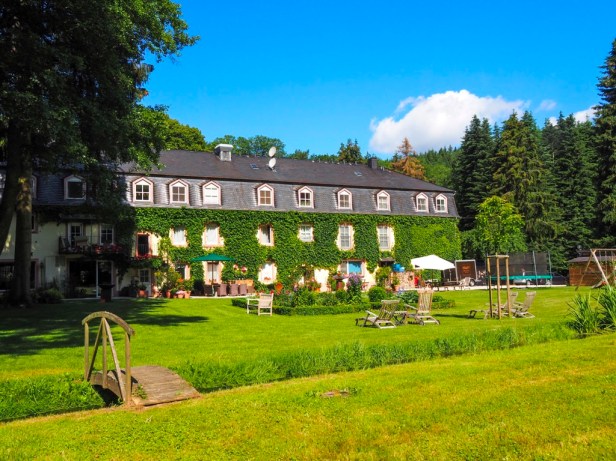 Where to stay in the German Mosel region; Landhaus Rüssel in the forests of Saar-Hunsrück