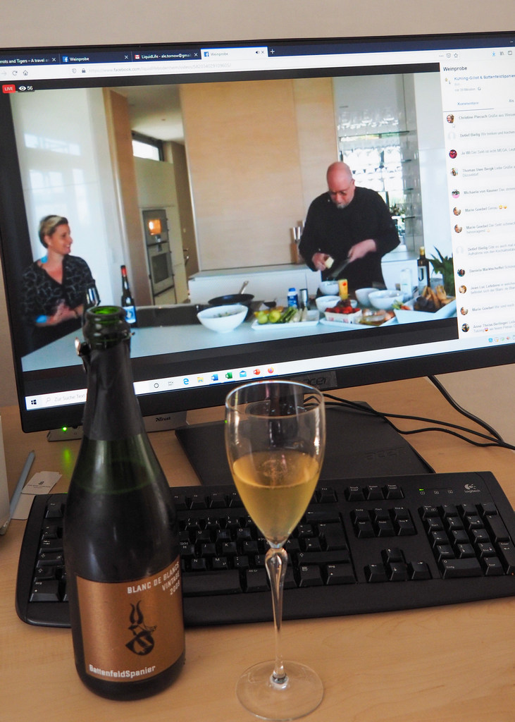 A virtual wine evening at Kühling-Gillot and Battenfeld Spanier