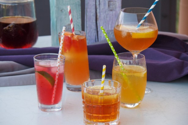 Iced tea cocktails