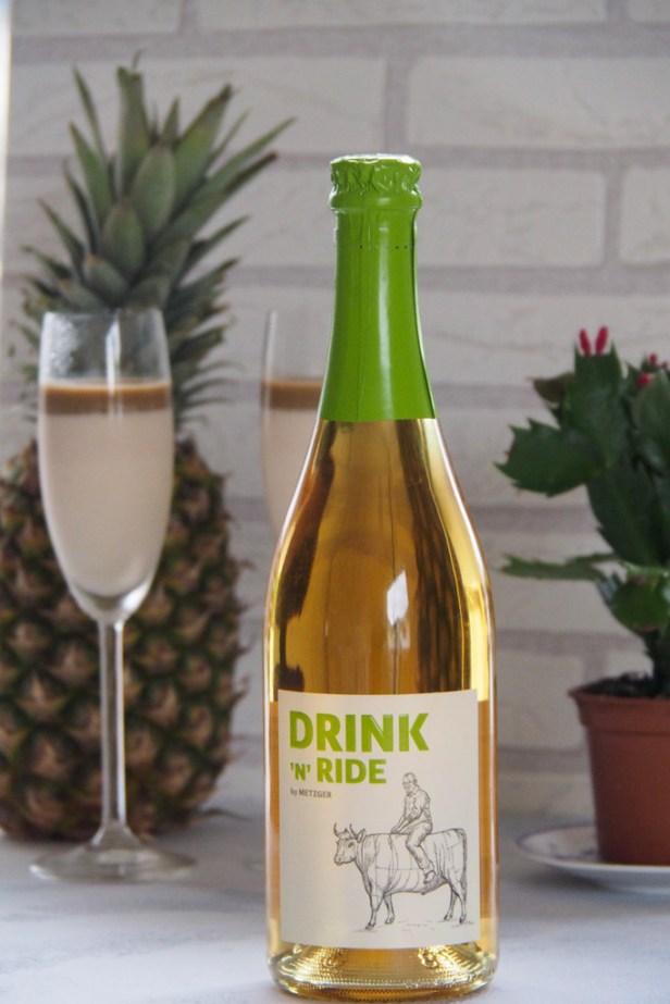 A non-alcoholic German secco to try: Metzger Drink n’Ride