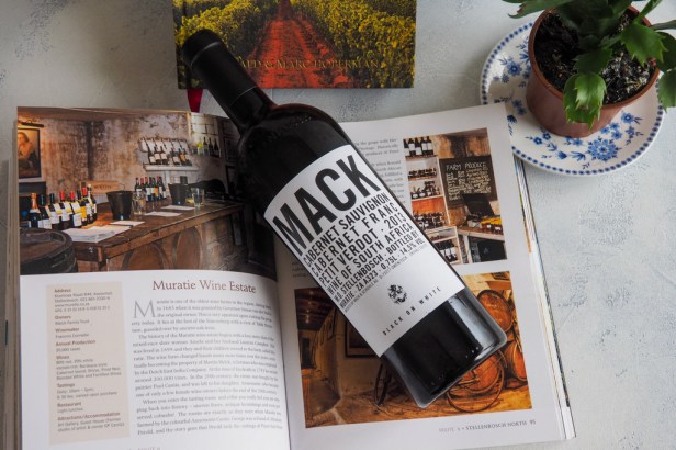 A wine to try | Muratie Estate Cuvée Mack Black on White