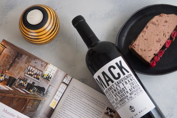 A wine to try | Muratie Estate Cuvée Mack Black on White