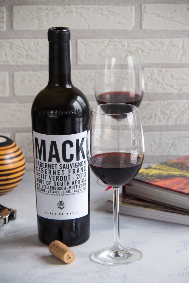 A wine to try | Muratie Estate Cuvée Mack Black on White