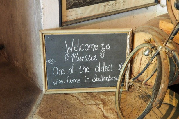 A wine to try | Muratie Estate Cuvée Mack Black on White