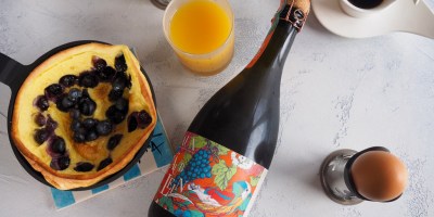 A non-alcohol bubbly for breakfast | Schloss Vaux Träublein