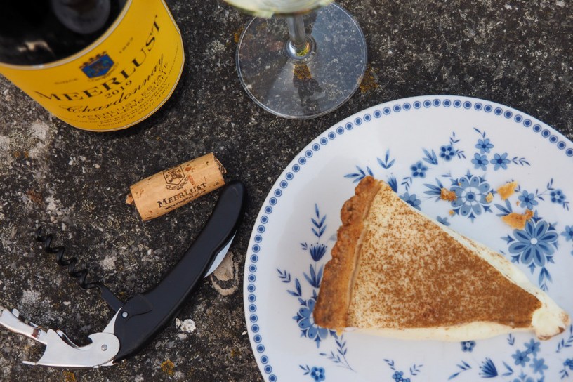 Tasting South Africa’s culinary history with Milk Tart and a bottle of Meerlust Chardonnay