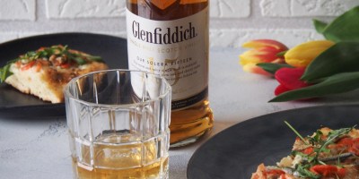 Glenfiddich single malt married with salmon pizza – can it work?