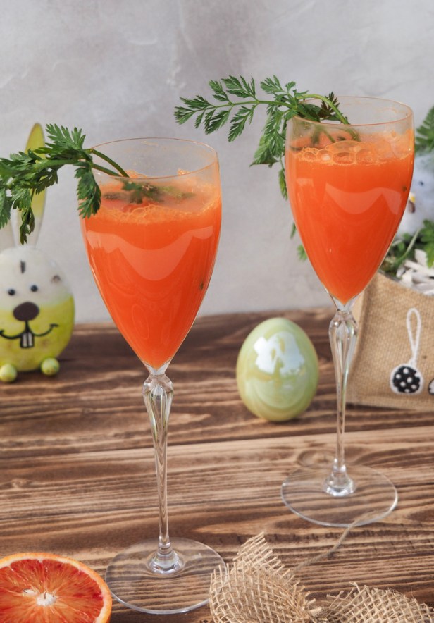 This Carrot Mimosa will be an instant hit on your Easter buffet