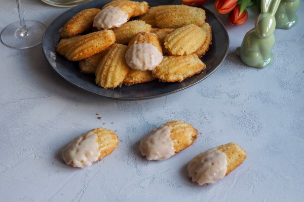 Eggnog Madeleines | How to give the classic French Madeleines the perfect little twist for Easter