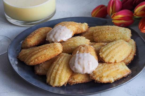 Eggnog Madeleines | How to give the classic French Madeleines the perfect little twist for Easter
