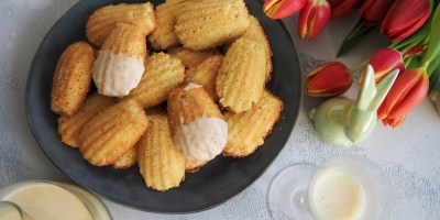 Eggnog Madeleines | How to give the classic French Madeleines the perfect little twist for Easter
