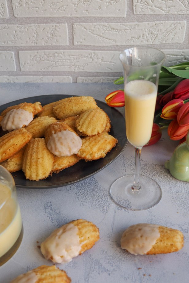 Eggnog Madeleines | How to give the classic French Madeleines the perfect little twist for Easter