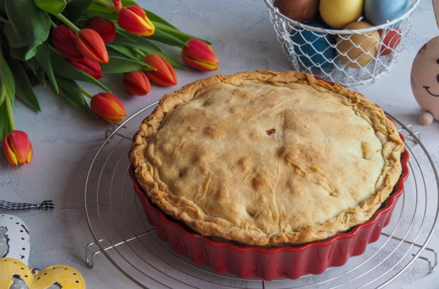 Torta Pasqualina, a traditional savoury Easter pie from Italy