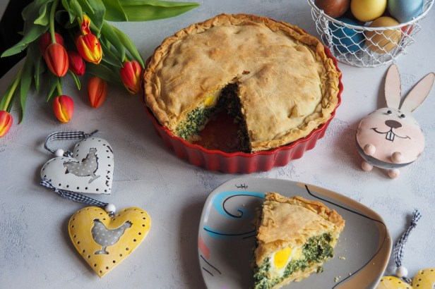 Torta Pasqualina, a traditional savoury Easter pie from Italy