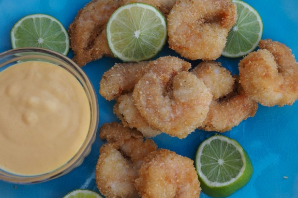 Fried Coconut Shrimp with Mango Dip | Blanc de Blancs