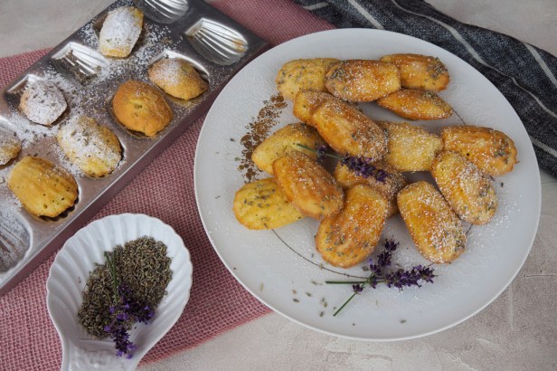 Making Lavender Madeleines … because peak lavender season