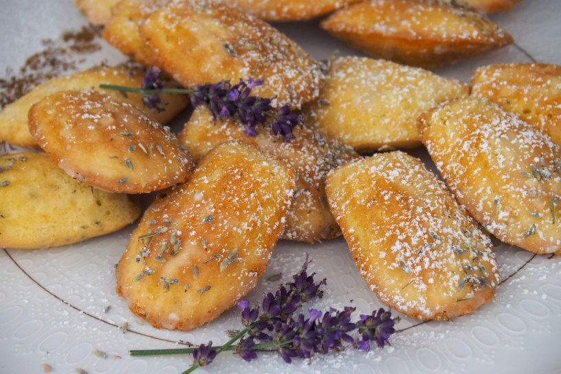 Making Lavender Madeleines … because peak lavender season