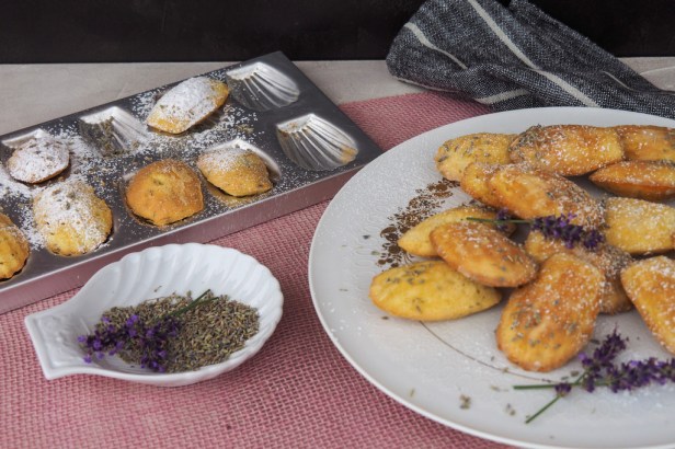Making Lavender Madeleines … because peak lavender season