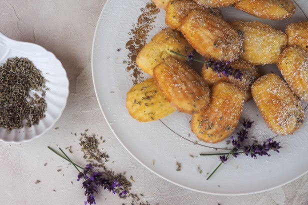 Making Lavender Madeleines … because peak lavender season