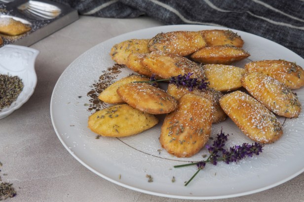 Making Lavender Madeleines … because peak lavender season