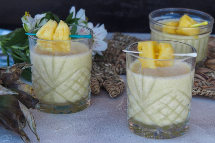 Have this Pina Colada Mousse to bring the Caribbean to your home
