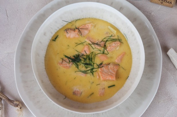 Lohikeitto, the classic healthy Finnish Salmon Soup you will make on repeat