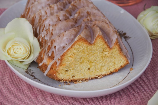 Lime-Coconut Bundt Cake with Coconut-Gin Glaze