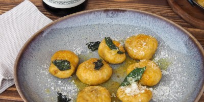 Pumpkin Gnocchi with sage butter | Bourgogne Pinot Noir