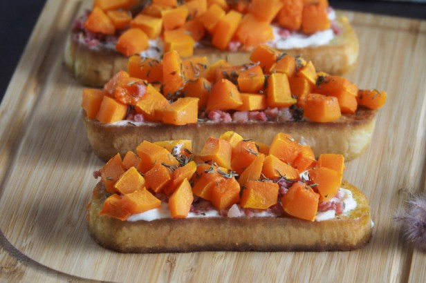 Perfect fall appetizer recipe: Pumpkin Bruschetta