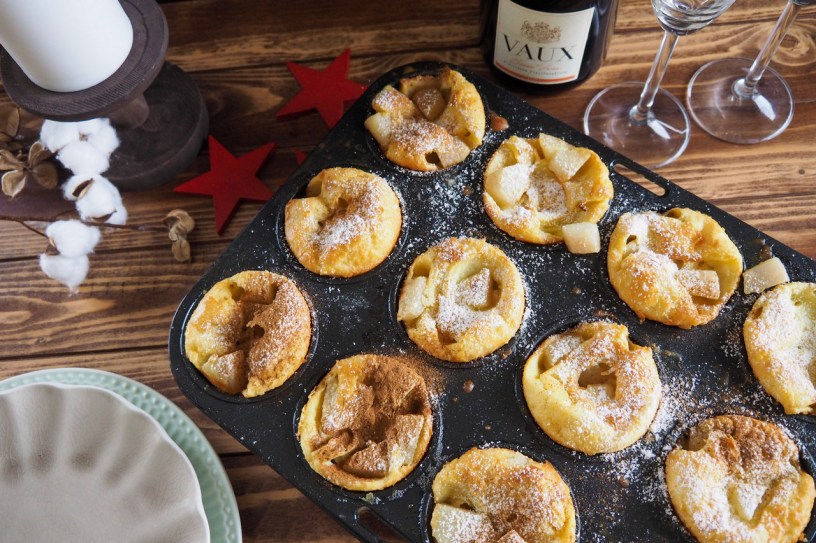 Pancake Muffins With Caramelized Pears – A New Breakfast Favourite