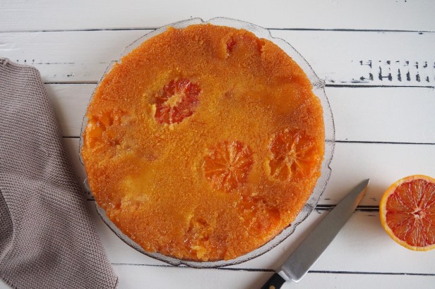 A Delicious Blood Orange Cake To Make While They Are In Season