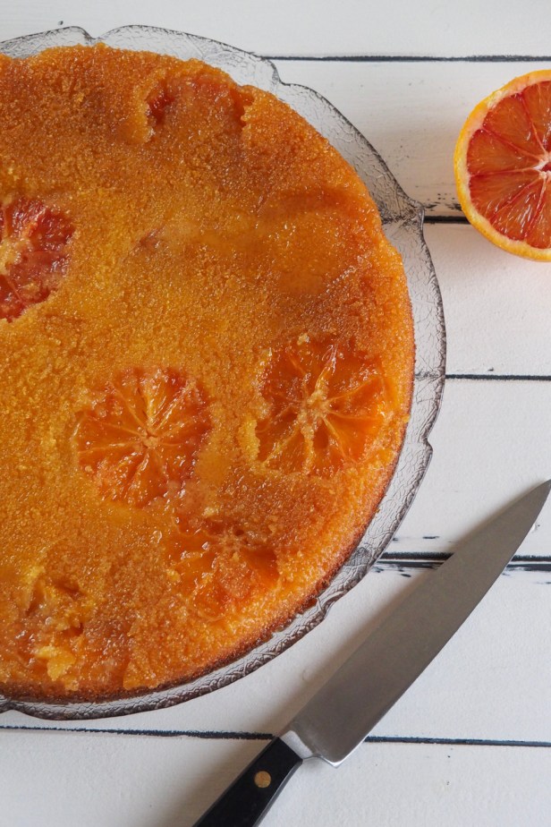 A Delicious Blood Orange Cake To Make While They Are In Season