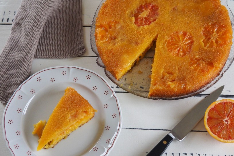 A Delicious Blood Orange Cake To Make While They Are In Season
