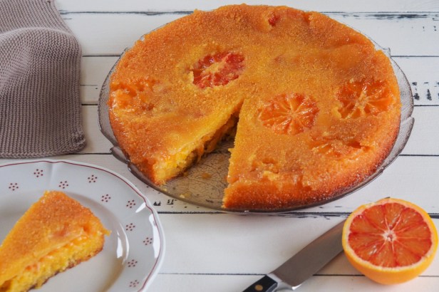 A Delicious Blood Orange Cake To Make While They Are In Season