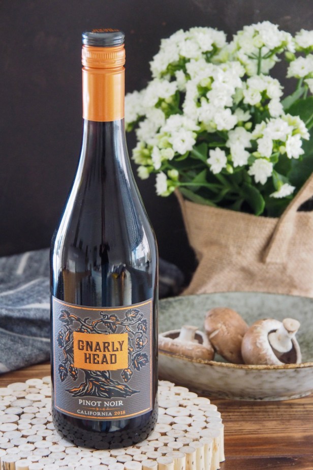 A Gnarly Head Good California Pinot Noir Meets A Creamy Chicken-Mushroom Risotto