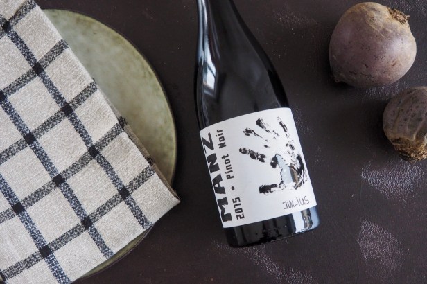 Celebrating Spaghetti Day With A Bottle Of Manz Pinot Noir Julius Kehr And A Big Bowl Of Beetroot Spaghetti